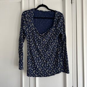 Thyme Maternity Sweetheart Top. Size XL